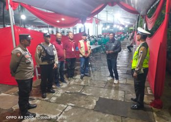 Rangkaian Ibadat Jumat Agung di Wilayah Hukum Polsek Mojoroto Berlangsung Aman dan Khidmat