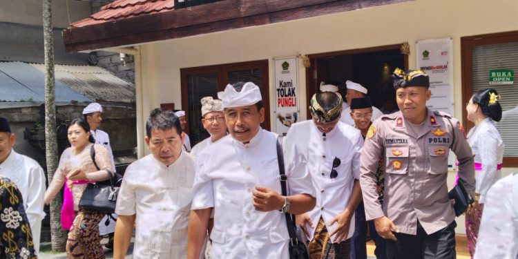 Kapolsek Tabanan Hadiri Dharma Santi Hari Raya Nyepi Tahun Caka 1946