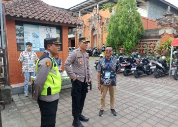 Waka Polres Tabanan Cek Dan Tinjau Kegiatan Pengamanan Ibadah Paskah di Sejumlah Gereja