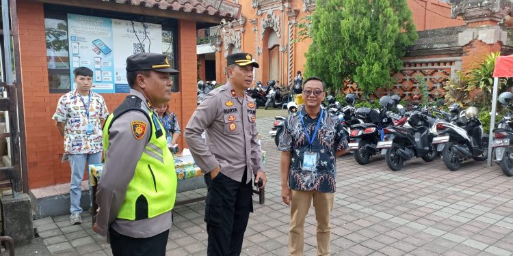 Waka Polres Tabanan Cek Dan Tinjau Kegiatan Pengamanan Ibadah Paskah di Sejumlah Gereja