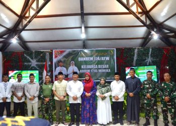 Safari Ramadhan Danrem 174/ATW Bersama Keluarga Besar Kodim 1710/Mimika