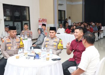 Kapolres Nganjuk Ajak Bukber Wartawan Dalam Rangka Perkuat Sinergisitas dan Tali Silaturahmi