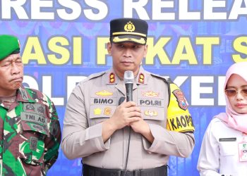 Ops Pekat Semeru 2024, Polres Kediri Berhasil Ungkap Ratusan Kasus Narkoba dan Kriminal