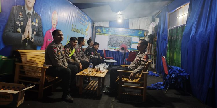 Gelar Opspol Ketupat Kapuas 2024 Polresta Pontianak Dirikan 7 Pos Pengamanan untuk pengamanan Perayaan Hari Raya Idul Fitri 1445 H