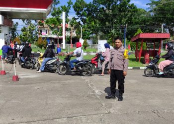 Polres Kubu Raya Intensif Awasi SPBU untuk Cegah Kecurangan Stok BBM Jelang Mudik