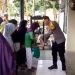 Polisi Berbagi, Polsek Nanga Mahap Serahkan Bansos