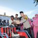 Berbagi Berkah di Bulan Ramadhan, Polrestabes Surabaya Ajak Ratusan Abang Becak Buka Puasa Bersama