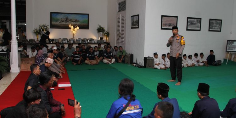 Sinergitas Polres Kediri Kota dan Awak Media Siap Sukseskan Operasi Ketupat Semeru 2024