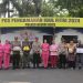 Motivasi Personel Ops Ketupat, Kapolres Kediri Kota Beserta Ketua Bhayangkari Kunjungi Pos Pam dan Pos Yan