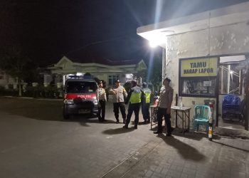 Beri Rasa Aman, Polres Kediri Kota Masifkan Patroli Perumahan yang Ditinggal Mudik