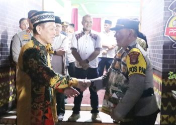 Kapolres Tulang Bawang Bersama Forkopimda Kunjungi Tiga Pos Operasi Ketupat Krakatau 2024, Ini Tujuannya