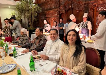 Kunjungi Kertanegara, Ketua MPR RI Bamsoet Dukung Jika Prabowo Rangkul Semua Partai Politik Masuk Koalisi Pemerintahan