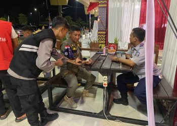 Dokkes Polres Tulang Bawang Konsisten Berikan Pelayanan Kesehatan Gratis Kepada Petugas dan Pemudik Pada Operasi Ketupat Krakatau 2024