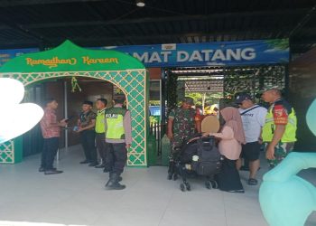 Pastikan Libur Lebaran Aman, Anggota Kodim 0808/Blitar Gelar Patroli Gabungan