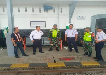 Kodim 0808/Blitar Terjunkan Anggota Amankan Arus Balik Lebaran