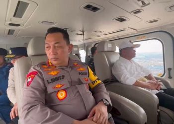 Pastikan Keamanan Arus Balik Lebaran, Kapolri Patroli Udara Jalur Tol