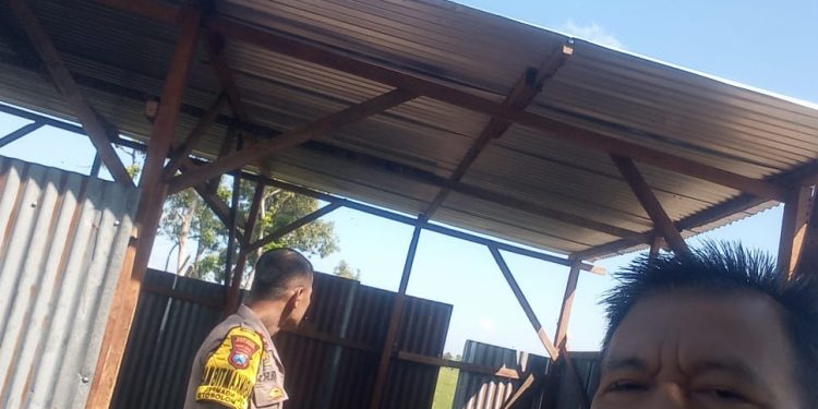 Polsek Mojoroto Tindaklanjuti Aduan Masyarakat Terkait Keberadaan Depo Penampungan Limbah Jagal Sapi yang Diprotes Warga