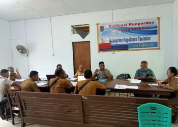 Ada Apa? Enpat Puluh Empat desa di Tanimbar belum lakukan Evaluasi Ranperdes APBDesa!