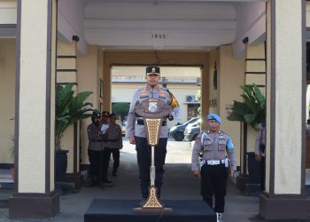 Pimpin Upacara HKN, Kapolres Kediri Kota Sampaikan Terimakasih Ops Ketupat Semeru 2024 Berjalan Aman Lancar
