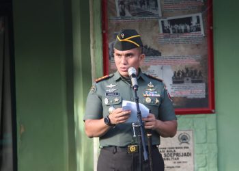 Kodim 0808/Blitar Gelar Upacara Bendera 17 an Bulan April Tahun 2024