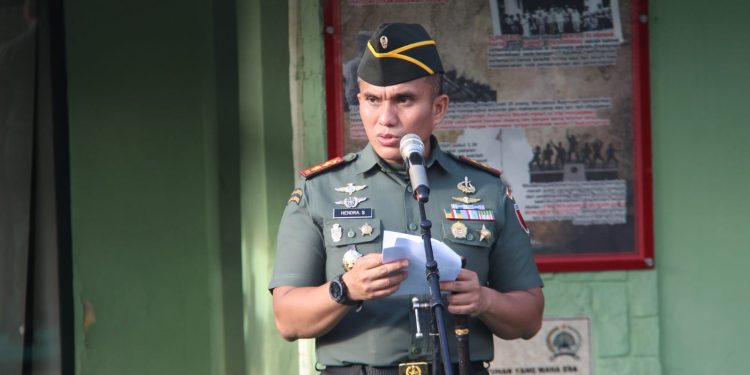 Kodim 0808/Blitar Gelar Upacara Bendera 17 an Bulan April Tahun 2024