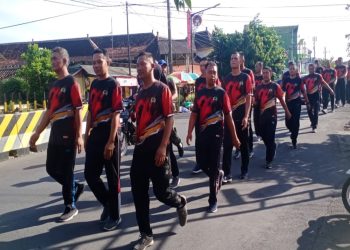 Jaga Kesehatan, Kodim 0808/Blitar Gelar Jalan Sehat Bersama