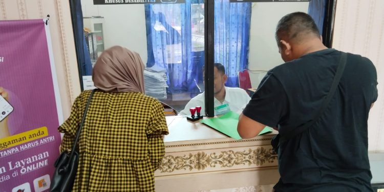 Polres Melawi di Sibukan Meningkatnya Permohonan Pembuatan SKCK