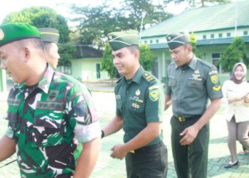 Dandim 0426/TB, Letkol Kav Delvy Marico, S.E.M.I.P., Gelar Halal Bihalal Bersama Anggota Kodim 0426/Tulang Bawang