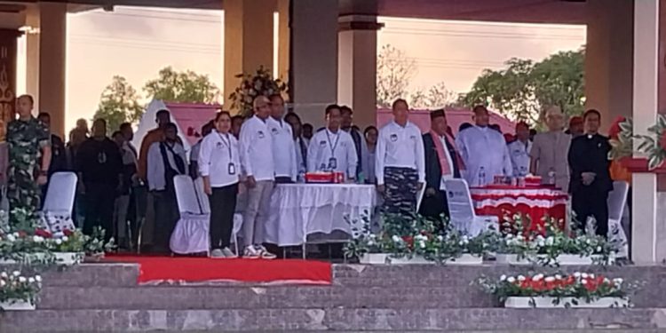 “KPU Deklarasi Kampanye Damai”Alwiyah Fadlun” ingatkan potensi Kerawanan Pilkada Tanimbar capai skor 68,75%”