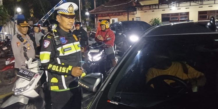 Razia Cipta Kondisi Multi Sasaran, Polres Kediri Kota Amankan 1 Airsoft Gun dan 91 Bukti Terkait Pelanggaran Lalu Lintas