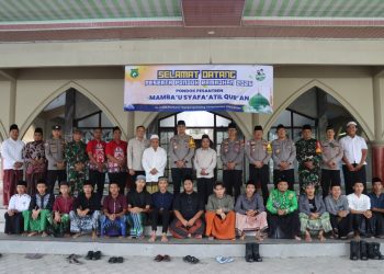 Kapolres Blitar Kota Menyapa Santri, Kali ini ke Ponpes Mamba’us Syafa’atil Qur’an