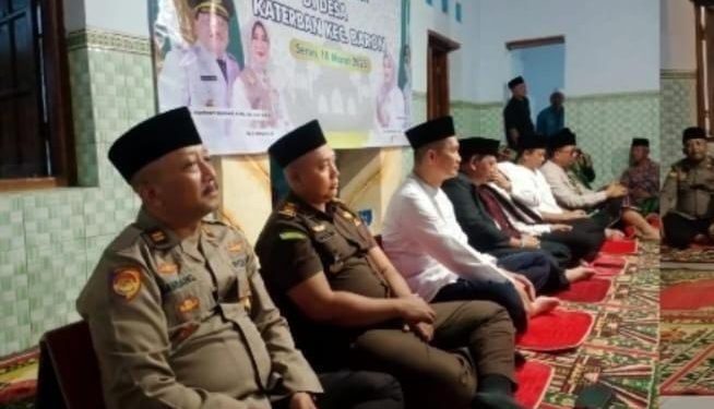 Forkopimda Nganjuk Gelar Safari Ramadhan, Pererat Silaturahmi dengan Warga Baron
