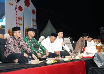 Dandim 0808 Bersama Forkopimda Hadiri Pengajian Sambut Hari Jadi Kota Blitar ke-119 Tahun 2025