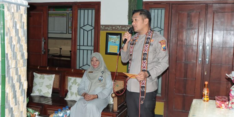 Silaturahmi Kamtibmas, Kapolres Nganjuk Sambangi SLB Dharma Bakti Patianrowo