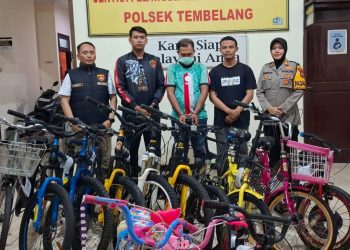 Polisi Bekuk Pelaku Spesialis Pencurian Sepeda Pancal di 11 TKP