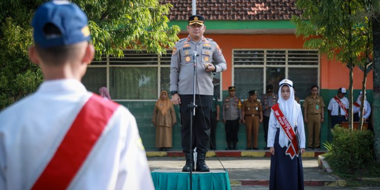 Cegah Bulliying dan Kenakalan Remaja, Polres Jombang Gelar Police Goes to School