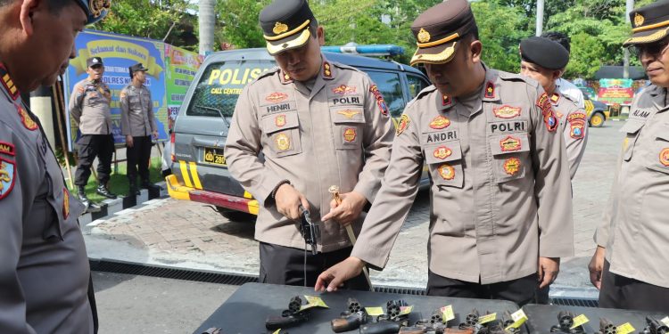 Kapolres Nganjuk Lakukan Cek Fasilitas Dinas, Pastikan Kesiapan Polsek Jajaran