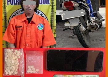 Polres Nganjuk Ungkap Peredaran Pil Dobel L, Satu Tersangka Diamankan