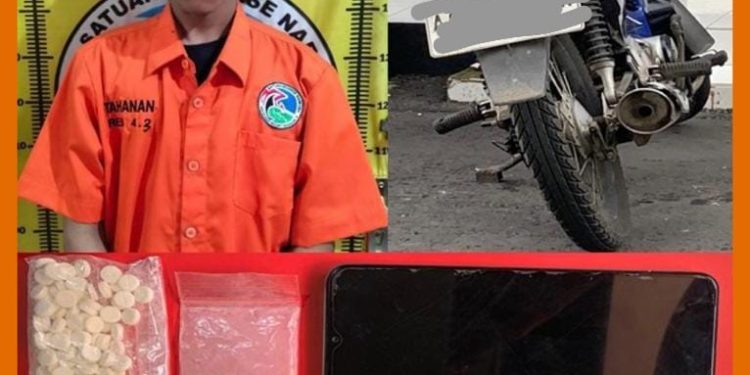 Polres Nganjuk Ungkap Peredaran Pil Dobel L, Satu Tersangka Diamankan