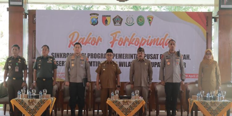 Sinergitas Forkopimda Kabupaten Blitar Wujudkan Sinkronisasi Program Pemerintah dan Harkamtibmas