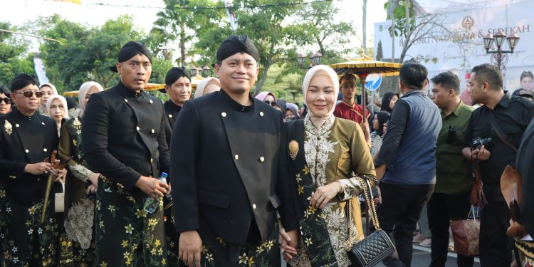 Meriahkan Boyong Natapraja ke-145, Kapolres Nganjuk Dukung Budaya dan Ekonomi Rakyat