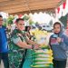 Sinergi Kodim 0808/Blitar Dan Bulog Salurkan Beras SPHP Untuk Warga Lewat Gerakan Pangan Murah