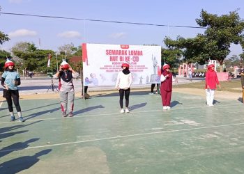 Guyub Rukun Kompak Dan Gembira, Kodim 0808 Meriahkan Lomba Menyambut HUT RI Ke 80 Di Blitar