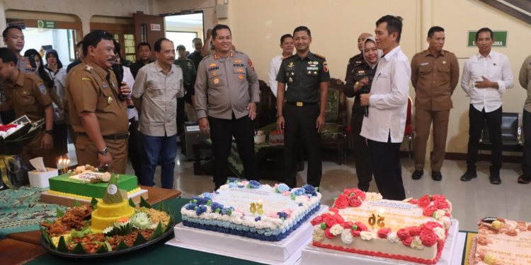 Forkopimda Nganjuk Rayakan Ulang Tahun Ketua PN ke-56, Perkuat Sinergisitas Antarlembaga