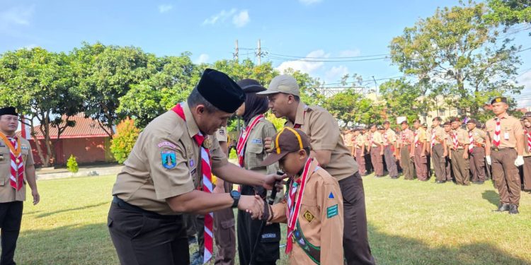 Apel Hari Pramuka Ke 64 Tahun 2025 Di Kota Blitar, Teguhkan Semangat Kolaborasi Untuk Ketahanan Bangsa