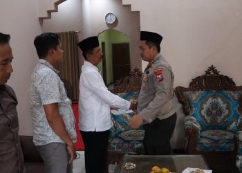 Polres Nganjuk Takziah, Lepas Kepergian Istri Kapolsek Jatikalen