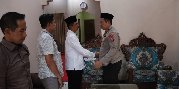 Polres Nganjuk Takziah, Lepas Kepergian Istri Kapolsek Jatikalen