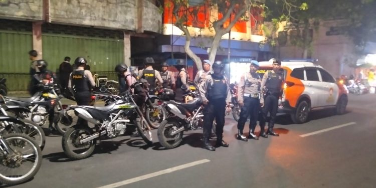 Antisipasi Kerusuhan Susulan,Patroli Skala Besar Digelar Setiap Hari Oleh Polres Kediri Kota