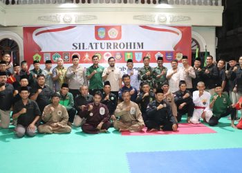 Silaturahmi IPSI di Padepokan Persinas ASAD, Kapolres Ajak Jaga Kedamaian Nganjuk