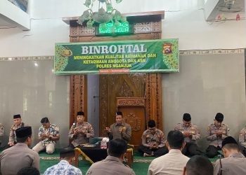Binrohtal Polres Nganjuk: Meneladani Akhlak Nabi Muhammad dalam Tugas Kepolisian